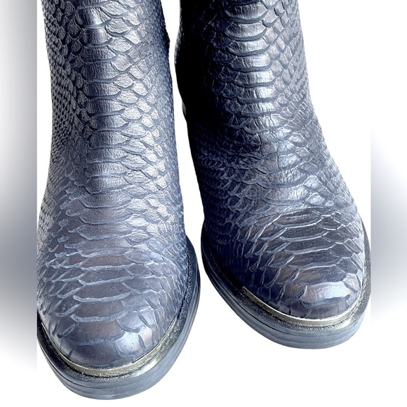 Enzo Angiolini Leather Ankle Boots - Picture 5 of 5